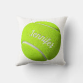 テニスパーソナライズされたボール クッション (裏面)