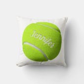テニスパーソナライズされたボール クッション (正面)