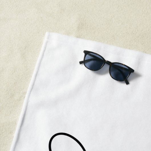 テニスパーソナライズされた選手およびコーチ用ビーチタオル ビーチタオル (インサイチュ)