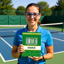 テニスパーソナライズされた選手のためのデザイン、コーチ… プランナー手帳