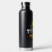 テニスパーソナライズされた選手の名前VARSITY大会 ウォーターボトル (右面)