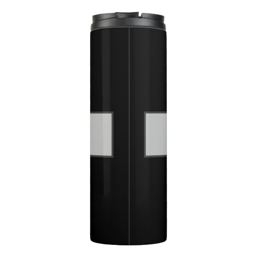 テニスパーソナライズされた選手テニスガールカスタムギフト タンブラー (裏面)