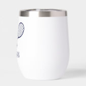 テニスパーソナライズされた選手テニスキャプテンコーチ (背面)