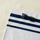 テニスパーソナライズされた選手ラケット及びボールモチーフ ビーチタオル (インサイチュ)