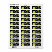 テニスパーソナライズされた |スポーツ ラベル (フルシート)