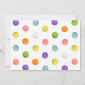 テニスパーティの招待状 招待状 (裏面)