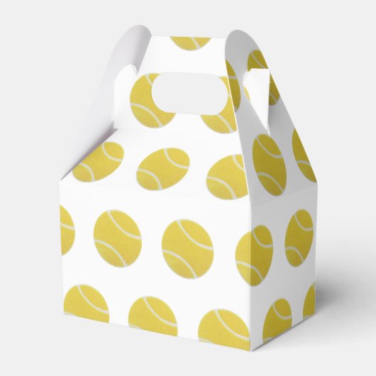 テニスパーティーのお気に入り フェイバーボックス (正面サイド)