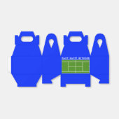 テニスパーティーのお気に入り フェイバーボックス (折り畳みなし)