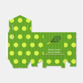 テニスパーティーゲスト フェイバーボックス (折り畳みなし)