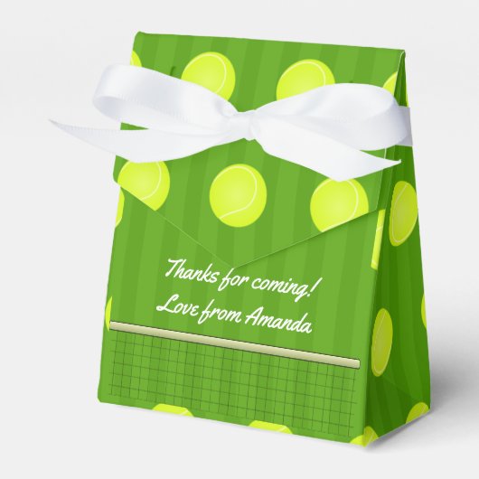 テニスパーティーゲスト フェイバーボックス (正面サイド)