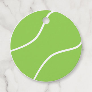 テニスパーティー好意ラベル、誕生日ラベル フェイバータグ