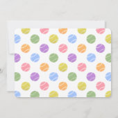 テニスパーティー招待状 招待状 (裏面)