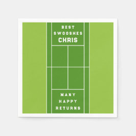 テニスパーティー スタンダードカクテルナプキン