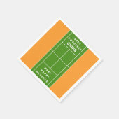 テニスパーティー スタンダードカクテルナプキン (角)