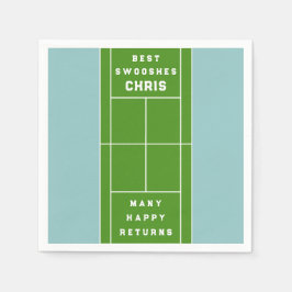 テニスパーティー スタンダードカクテルナプキン