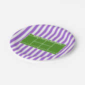 テニスパーティー ペーパープレート (アングル)