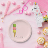 テニスパーティー ペーパープレート (パーティー)