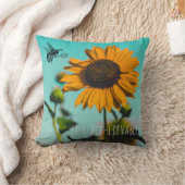 テニスビーサンフラワー装飾用クッション クッション (ブランケット)