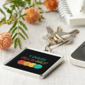 テニスビーブオンキーチェーンデザイン キーホルダー (側面)