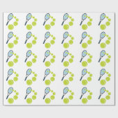 テニスファンスライスサーバ ラッピングペーパー (フラット)