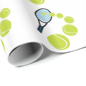 テニスファンスライスサーバ ラッピングペーパー (ロールコーナー)