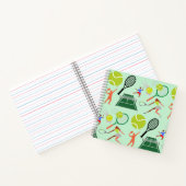 テニスファンノートブック ノートブック (内部)