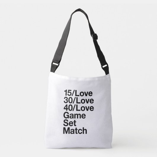 テニスファン クロスボディバッグ (正面)