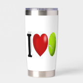 テニスファン 保温保冷タンブラー (背面)