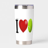 テニスファン 保温保冷タンブラー (正面)