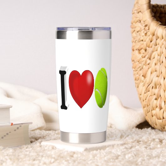 テニスファン 保温保冷タンブラー (リビング (回転後))