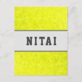 テニスフジーエンクロージャカード エンクロージャーカード (裏面)