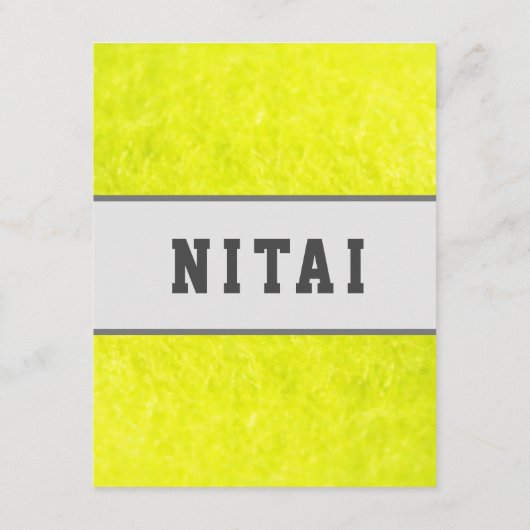 テニスフジーエンクロージャカード エンクロージャーカード (裏面)