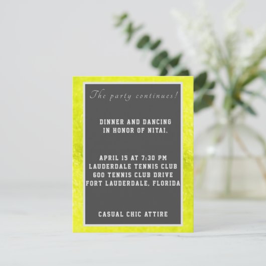 テニスフジーエンクロージャカード エンクロージャーカード (スタンド正面)