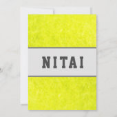 テニスフジーズ招待状 招待状 (裏面)