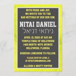 テニスフジーズ招待状 招待状