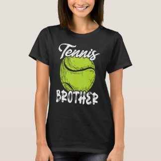 テニスブラザーメンズファミリーマッチングセットテニスボール Tシャツ