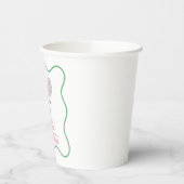 テニスプレッピーな花嫁 紙コップ (左)