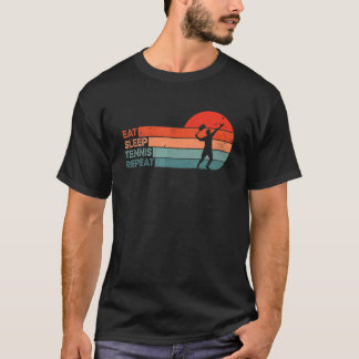 テニスプレーヤーとテニス1 Tシャツ