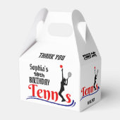 テニスプレーヤーガール誕生日ガールビーフボックス フェイバーボックス (裏面サイド)