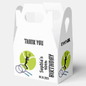 テニスプレーヤーガール誕生日ガールビーフボックス フェイバーボックス (オープン)