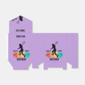 テニスプレーヤーガール誕生日ガールビーフボックス フェイバーボックス (折り畳みなし)