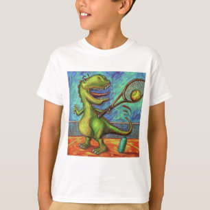 テニスプレーヤーダイノ Tシャツ