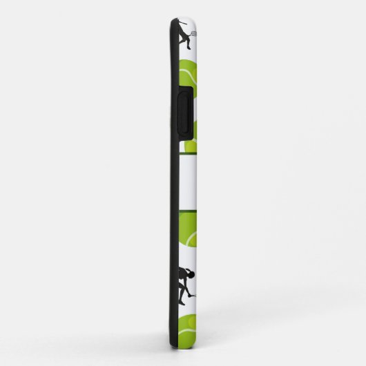 テニスプレーヤーパーソナライズされたコーチ名の追加 Case-Mate iPhoneケース (裏面/右)