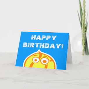 テニスプレーヤー向けの楽しい誕生日カード カード