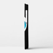 テニスプレーヤー用ブラックiPhone 12ミニケース Case-Mate iPhoneケース (裏面 / 左)
