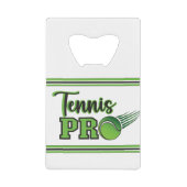 テニスプロ クレジットカード栓抜き (正面)