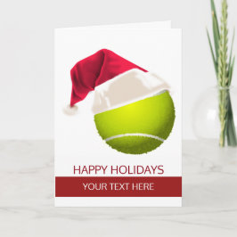 テニスホリディグリーティングカード シーズンカード