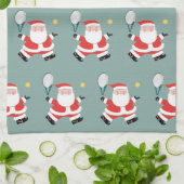 テニスホリデーギフトアイディア キッチンタオル (折り畳み)