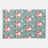 テニスホリデーギフトアイディア キッチンタオル (横)