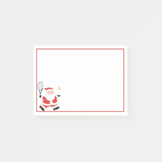 テニスホリデーギフトノート ポストイット (正面)